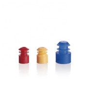 Multi Color 12mm 13mm 16mm diameter plastic test tube flange cap