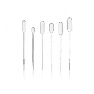 High transparency medical plastic transfer pipette dropper