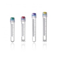 External thread self standing cryogenic vial cryovial cryo tubes