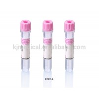 Automatic analyze micro blood tube vial