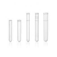 Customized & wholesale round bottom10x75 12x75 ps pe plastic test tube